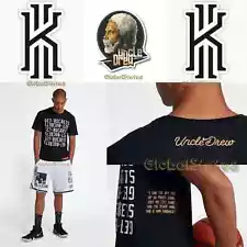 NIKE KYRIE UNCLE DREW LEAGUE GET BUCKETS BLACK WHITE SHIRT XL (BQ6207-010)