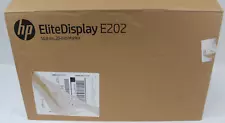 NEW HP EliteDisplay E202 20" 1600x900 @ 60Hz LED Backlight LCD Monitor