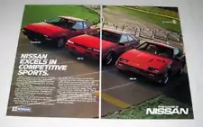 1985 Nissan Pulsar NX, 200 SX, 300 ZX Car Ad!