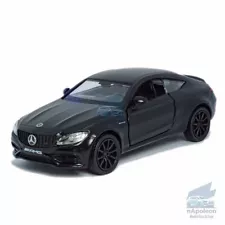 1:36 Mercedes Benz C63S AMG Coupe Model Car Diecast Toy Vehicle Kids Gift Black