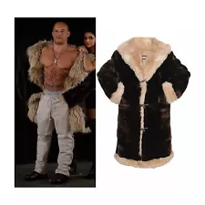 VIN DIESEL Sheared BEAVER fur Coat sheep Fur Lining xxx movie All sizes Pre Sale