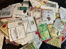 Huge Vintage Collection of 100s Wine Labels (NBS-B)