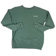 Vintage Handcuffs Mens M Sweatshirt Green Skateboard Streetwear USA 90s Sweater