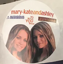 Vintage Mary Kate and Ashley Olsen Twins Sticker 3"