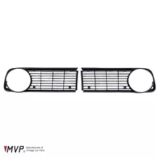 MVP BMW 2002 Late Model Plastic Grille Set (RH+LH), 51131826593/4, Brand New