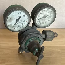 Smiths Oxygen Welding Cutting Regulator Gauges H713 Untested