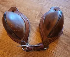 Cool Vtg. King Leather Rodeo Horse Bucking Rolls