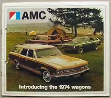 AMC STATION WAGONS USA Sales Brochure 1974 Ambassador MATADOR Hornet Sportabout