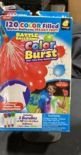 Battle Balloons Color Burst 120 Color Filled Water Balloons Freak Fast