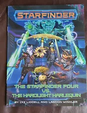 The Starfinder Four vs The Hardlight Harlequin; small adventure for STARFINDER