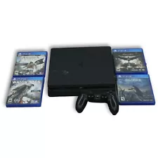 Sony PlayStation 4 PS4 CUH-2015B 1TB Home Console With 4 Games And 1 Controller