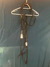 Black Pony Bridle And Reins