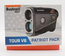 Bushnell PATRIOT PACK Tour V6 Laser Golf Rangefinder W/Slope