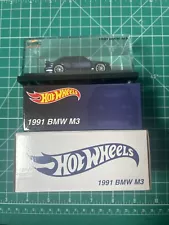 Hot Wheels RLC Red Line Club 1991 BMW M3 NUMBERED CAR