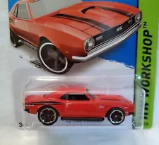 Hot Wheels 68 Copo Camaro #224 Red HW Workshop For Sale