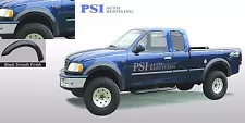 BLACK PAINTABLE Extension Fender Flares 1997-2003 Ford F-150 ; STYLESIDE ONLY (For: Ford F-150 Heritage)