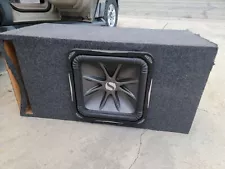 12" KICKER SOLOX L7X SINGLE SOUND MEKANIX Subwoofer