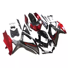 ABS Fairings Kit for Suzuki 2008 2009 2010 GSXR600 750 K8 Red Grey Bodywork