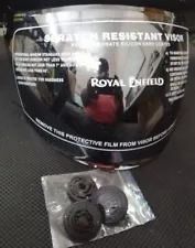 Genuine Royal Enfield RRGHEP000352 full face Helmet Visor Chrome color