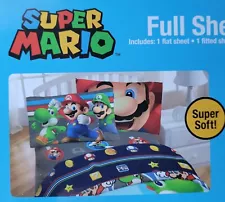 Super Mario Bros Full Sheet Set 4 Piece