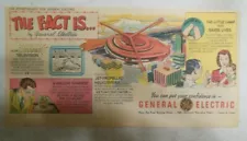 General Electric Ad: Jet Propelled Helicopter ! Size: 7.5 x 15 in. from 1950s