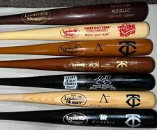 1990-2000 Minnesota Twins SGA Baseball Bat Lot GAME USED BAT