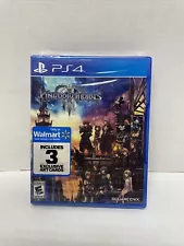 Kingdom Hearts 3 III PS4 PLAYSTATION 4 Sony INCLUDES 3 ART CARDS WALMART NEW