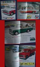 1958 Ford TRUCKS Sales Catalog Brochure - HUGE Original Deluxe Version!