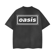 [ACID WASHED RIPPED] Oasis 1994 Distressed Vintage Feel T-Shirt Unisex 103324