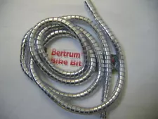 CUSTOM HONDA SUZUKI CHROME SPIRAL CABLE WRAP 11MM 13MM