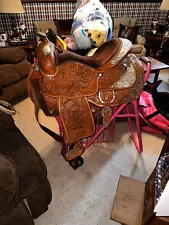 Western Pleasure Show Saddle