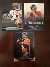 3 Different Peyton Manning Cards