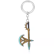 The Seven Deadly Sins Escanor Rhitta Axe Metal Keychain Keyring Opener Key Chain