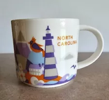 Starbucks North Carolina You Are Here Collections State Mug Cup Coffee Tea