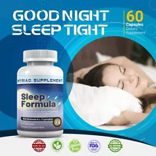 Extra Strength Sleeping Pills/Stress Relief Timed Release capsules Body recovery