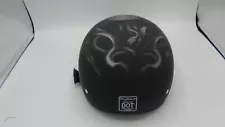 Daytona Helmets Motorcycle Half Helmet Skull Cap- Pistons Skull - L - No Box