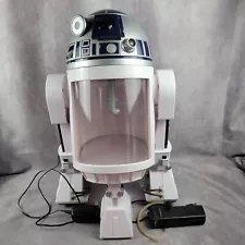 R2D2 Star Wars Betta Fish Tank Aquarium 2008 Hammacher Schlemmer 20" Clean *READ