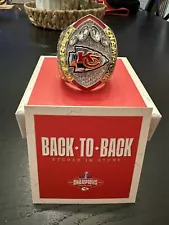 2024 KANSAS CITY CHIEFS SUPER BOWL RING PAPERWEIGHT SEASON TICKET MEMBER GIFT