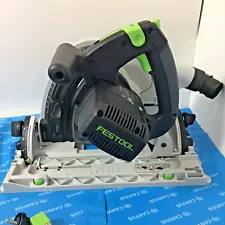 FESTOOL TS 75 EQ-Plus Plunge Cut Track Saw (Track not included) Great 9/10