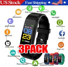 Fitness Smart Watch Activity Tracker Heart Rate For Women Men Oxygen BP Monitor