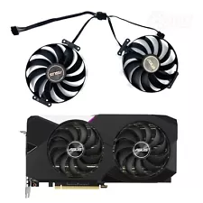 Asus 3060 TI 3070 DUAL OC Graphics Card GPU 7-Pin Fan Set Cooler Replacement RTX