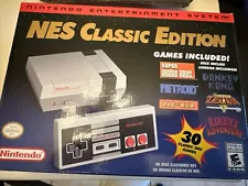 Nintendo NES Classic Edition Console USA Brand New Unopened w 30 games