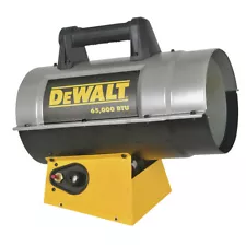 DEWALT F340710 35,000 - 65,000 BTU Forced Air Propane Heater New