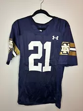 Men’s Notre Dame Irish Under Armour Football Jersey Shamrock Series Large