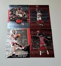 Michael Jordan Bulls Team MVP Hologram/ (3) Athletes Of The Century (4) Card Lot