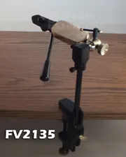 Fly Tying Vise - Rotating Lever Action - Clamp Base