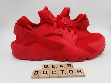 NEW NIKE Air Huarache Run Varsity Red Shoe 318429-660 Triple Red October