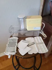 Cook's Essentials Electric Mandolin/Grater/Food Slicer Model IZVS001-(CLEAN)