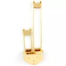 NEW Frequensator Trapeze Tailpiece for Hollowbody/Archtop/Jazz Guitars - GOLD