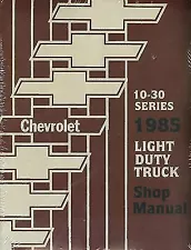 1985 CHEVY TRUCK SHOP MANUAL 2 VOLUMES